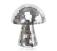 Mushroom Disco Ball: Disco Ball Silver Mushroom Disco Ball Mirror Ball Mushroom Disco Ball Disco Mirror Glitter Ball Decoration Mushroom Shape for Home Decorations Stage Props Party Supplies