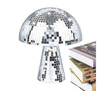Mushroom Disco Ball Mushroom Mirror Disco Ball - Disco Glitter Mirror Ball for Home Art | Reflective Ball Home Art Decorations for Party Decorations, Dec