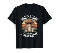 Mushroom Dreams Forest Reality Trippy Nature T-Shirt