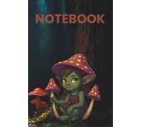 Mushroom Fairy Grid Notebook - Cute Cottagecore Graph Paper Journal for Fantasy Lovers: Graph paper notebook for school, gaming maps, planning & sketches