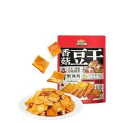 Mushroom flavor dried tofu, spicy hot dried bean curd, spicy dried tofu 250g, small gluten, instant handmade tofu, Chinese latiao, soybean gluten, leisure snacks, vegetarian (Spicy flavor,1 bag)