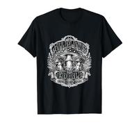 Mushroom Foraging Humor All Plants are Edible Some Only Once Value Graphic T-Shirt, Men, Black, XL