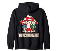 Mushroom Foraging Hunter The Mushroomfather Morel Zip Hoodie