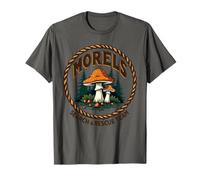 Mushroom Foraging Mycology Fungi Shroom Morel Hunting T-Shirt