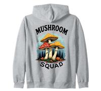 Mushroom Foraging Mycology Fungi Shroom Morel Hunting Zip Hoodie