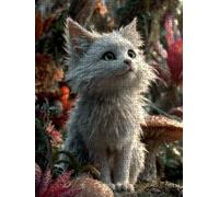 Mushroom Fox Jigsaw Puzzle 4000 Piece, Puzzles for Adults 4000, The Impossible Challenge, Jigsaw Puzzle Games Classic Educational, Wooden Puzzles, for Home Wall Decoration Gift FNKL1-743