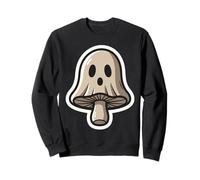 Mushroom Ghost Spooky Cottagecore Halloween Sweatshirt
