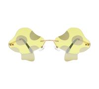 Mushroom Glasses Hippie Style Funny Photo Props Sun Glasses