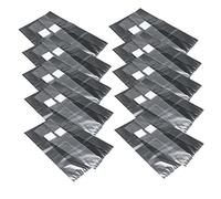 Mushroom Grow Bags, 25x50cm PVC Mushroom Spawn Grow Bag, Transparent High Temp Pre Sealable Bags for Mushrooms and Mushroom-20 PCS