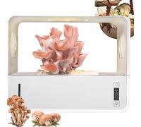 Mushroom Grow Kit, Smart Monotub with Humidity and Temperature Display, Indoor Grow Tent with Light, Still Air Box for Easy Indoor Mushroom Cultivation