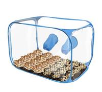Mushroom Growing Room Kit Still Air Box, Portable Foldable Mushroom Planting BagTent Mushroom Growing Container for Spores Mycology Horticulture Supplies Blue