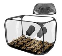 Mushroom Growing Tent, Foldable Clear Still Air Planting Bag, Waterproof and Durable, Structure Saves Space, Sealed Biological Guard, for Balcony Backyard Vegetable