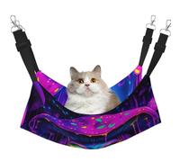 Mushroom Hat Girl Printed Pet Hammock - Sleeping Hammock For Cats, Rabbits, Ferrets, Puppies, Small Animals