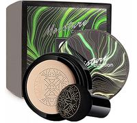 Mushroom Head Air Cushion CC Cream - Mushroom Head Foundation / Long Lasting Nude Matte Concealer, Oil Control/ Moisturizing BB Cream Makeup