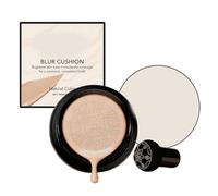 Mushroom Head Air Cushion Foundation, Full Coverage & Moisturising with Concealer, Brightening and Long Lasting Makeup, Lightweight & Natural Finish, Evens Skin Tone for All Skin Types (03)