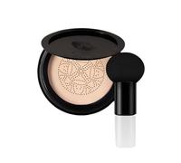 Mushroom Head Cushion Foundation - Multi-Use CC/BB Cream Tinted Moisturiser, Full Coverage Skin Tint Concealer, Long-Lasting Moisturizing Brightening Nude Glow (01#)