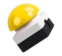 Mushroom Head Emergencys Stop Button Switches Resetting, Yellow
