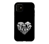 Mushroom Heart Mycology Fungi Foraging Case for iPhone 11