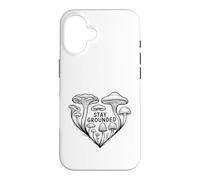 Mushroom Heart Mycology Fungi Shroom Hunter Foraging Case for iPhone 16