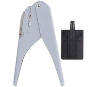Mushroom Hole Puncher, Compact Single Hole Punch for Office School Notebooks and Loose-Leaf Papers (Gray)