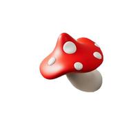 Mushroom Hook - Mushroom Wall Art | Botanical Print, Traceless and No-Drill, Made from Sturdy Resin, This Cute Mushrooms Shaped Hanger Serves As A Versatile Holder for Towels, Bags, Keys, Tools