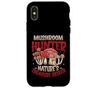 Mushroom Hunter Nature´s Treasure Seeker Mushroom Hunting Case for iPhone X/XS