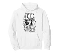Mushroom Hunter Wild Foraging Field Guide Forager Pullover Hoodie