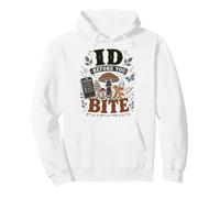 Mushroom Hunter Wild Foraging Field Guide Forager Pullover Hoodie