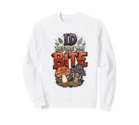 Mushroom Hunter Wild Foraging Field Guide Forager Sweatshirt