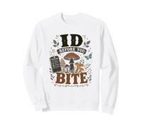 Mushroom Hunter Wild Foraging Field Guide Forager Sweatshirt