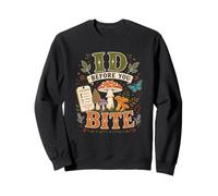 Mushroom Hunter Wild Foraging Field Guide Forager Sweatshirt