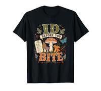 Mushroom Hunter Wild Foraging Field Guide Forager T-Shirt