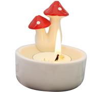 Mushroom Incense Burner, Mushroom House Holder - Mushroom Candle Holder for Table Centre, Creative Wax Warmer Decorative Sweet Home Decoration for