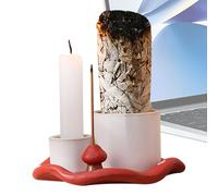 Mushroom Incense Tray - Ceramic Incense Holder Zen Ash Catcher Tray Durable | Quality Product Decorative Holder for Living Room Yoga Meditation Relaxation Home