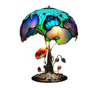 Mushroom Lamp - Light Paint Mushroom Table Lamp 350g | Easy to Use Mushroom LED Night Lamp | Bohemian Resin Mushroom Lamp, For Home Decoration Accessories, Ch