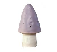Mushroom lamp small lavender