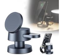 Mushroom Light Charger 4 In 1 Mini Car Magnetic Watch Support Ambient Fast Bracket Lamp Charging Universal Night