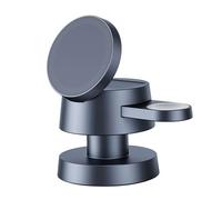 Mushroom Light Magnetic Holder, 4-in-1 Wireless Charging Stand Ambient Light, Multiple Devices with Night Light Nightstand Charging Station for Phone Smart Watch