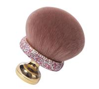 Mushroom Makeup Brush Applicator - Loose Powder Blush for Women and Girls | Soft Concealer Tool for Gentle Application, Daily and Travel Use, Large