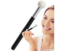 Mushroom Makeup Sponge Brush - Synthetic Wooden Makeup Tool | 12.5cm Sponge Brush for Foundation and Concealer | Soft Flexible Brush Provides A Cope