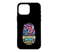 Mushroom Mode Active Psychedelic Fungi Art Case for iPhone 16 Pro Max