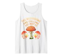 Mushroom Mycology Fungi Mushrooms Psilocybin Tank Top