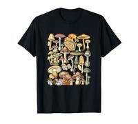 Mushroom Mycology Fungi Mycologist Retro Mushrooms Graphic T-Shirt