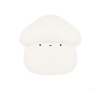 Mushroom Night Light with USB-C Rechargeable Battery Dimmable Illumination and Selectable 15 Minute or 30 Minute Auto Turn Off Timer