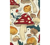 Mushroom Notebook: | 6x9 Lined Journal with 120+ Pages | Illustrated Mushroom Pattern Design | Perfect for Notes, Journaling, and Gift for Nature Lovers