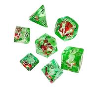 Mushroom Party Dice Game, Mushroom Dice | Table Game Dice - Polyhedral Role Playing Game, Cartoon Table Set of 7 for and Adults