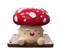 Mushroom Planter, Cute Resin Swing Pot, Hàngable Decor