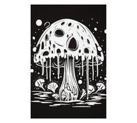 Mushroom Poison Illustrated Jigsaw Puzzle for Adults, 1000 PCS