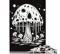 Mushroom Poison Jigsaw Puzzles Puzzles for Adults Kids. 1000 Pieces Impossible Challenge Toy Educational Games Home Decoration for Adults& Kids Age 14 Years Up 1000pcs (38x26cm)