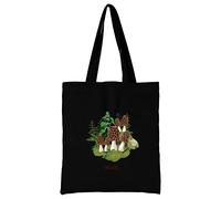 Mushroom Printed Canvas reusable grocery bags, Foldable Casual Travel HandBag, Shoulder Beach Tote Bags, Shopper bag eco friendly super strong washable Storage bags Shopping bag Canvas bag for Women